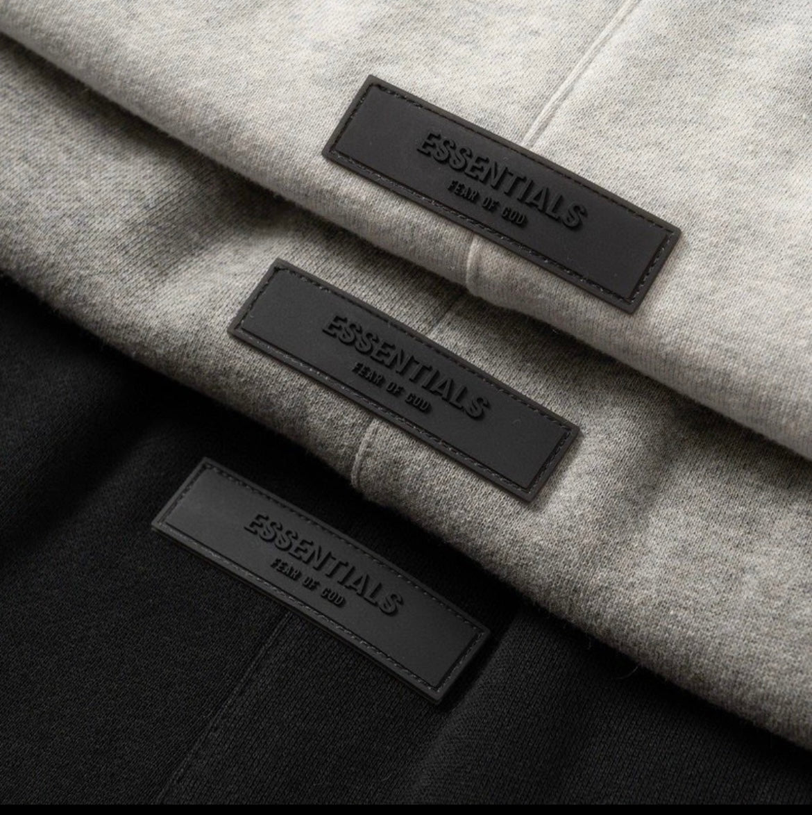 Affordable Fear of God style Essentials hoodie, oversized streetwear fit for college fashion close detailed stitching