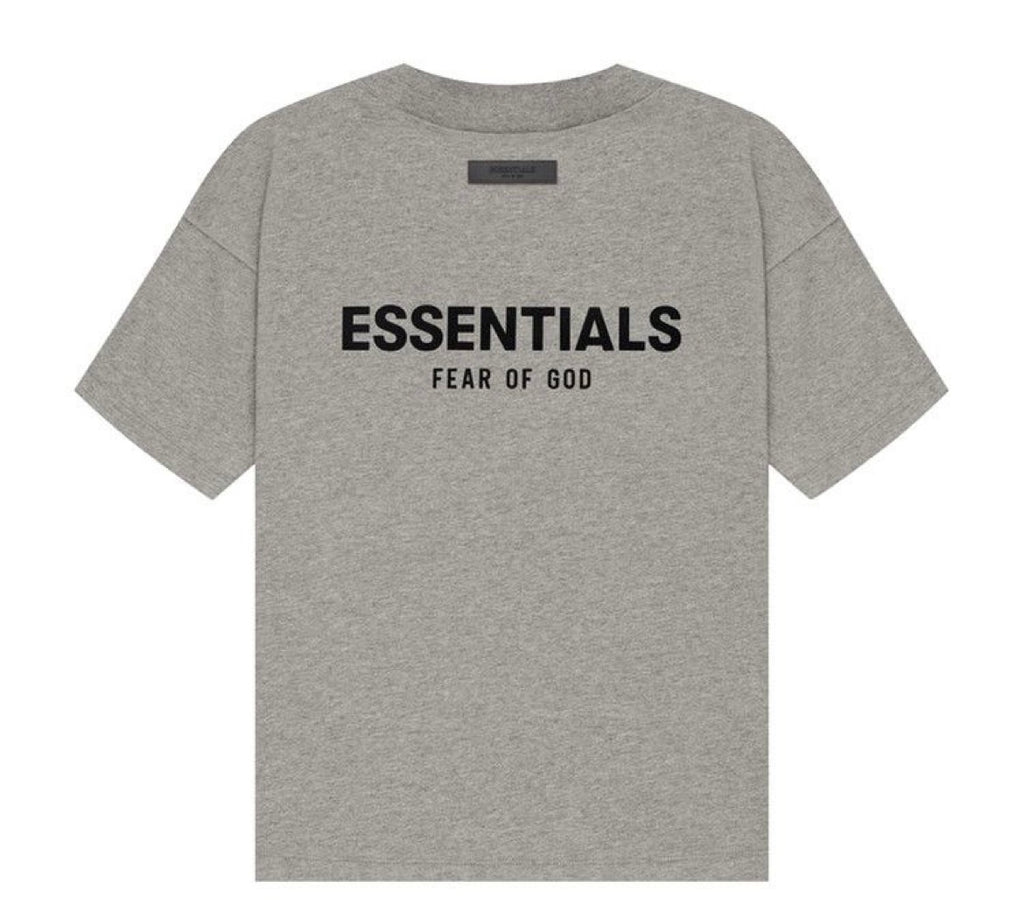 essentials dark oat tee