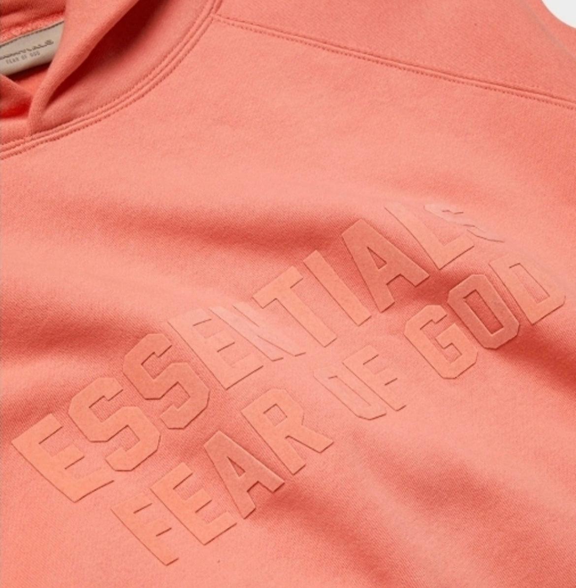 coral hoodie