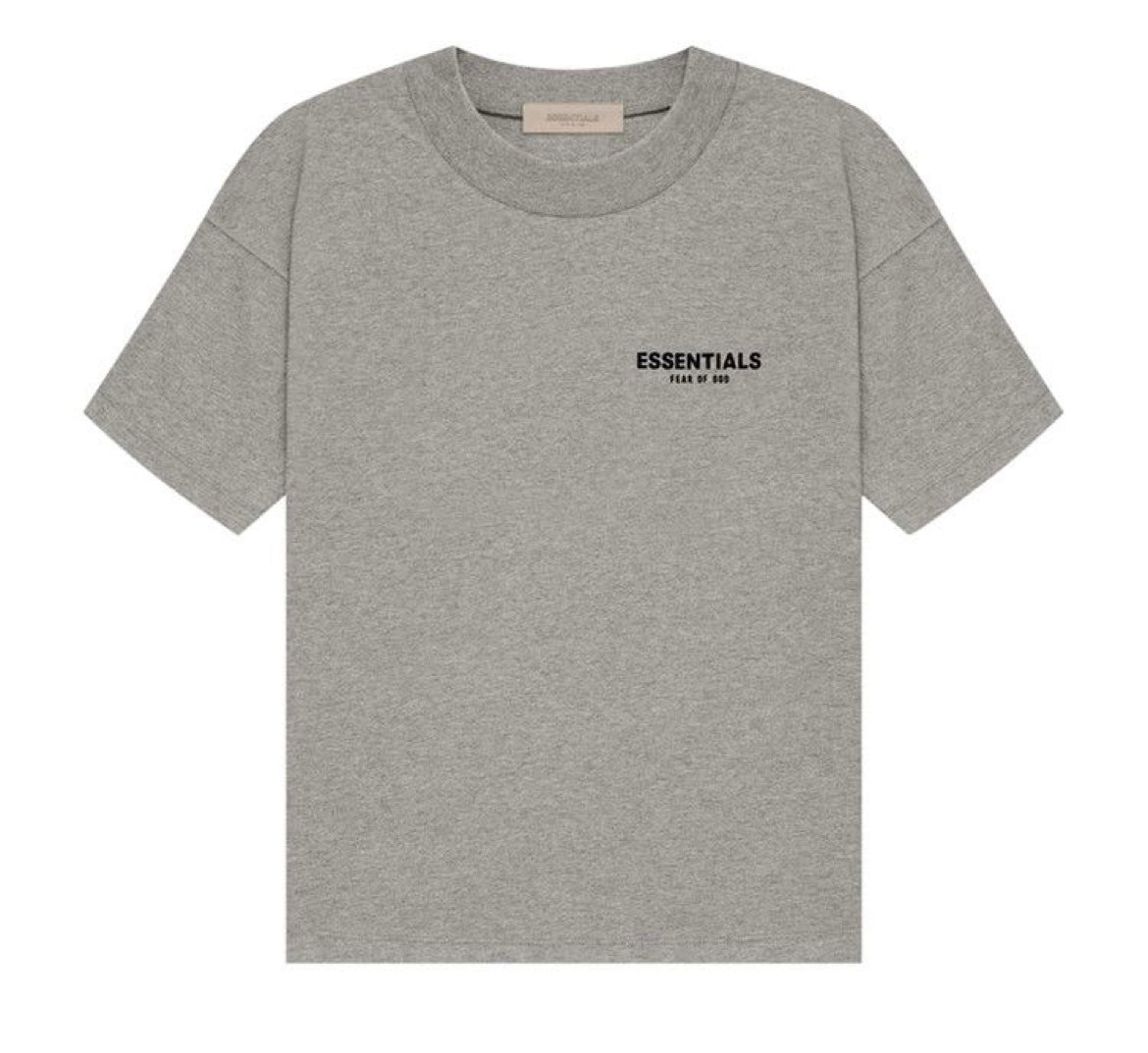 essentials tee dark oat